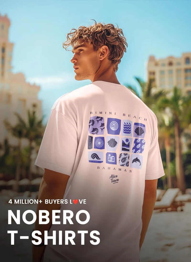 NOBERO  Nobero Men’s T-Shirt | Casual & Comfortable Everyday Wear for Men | Best Price UAE